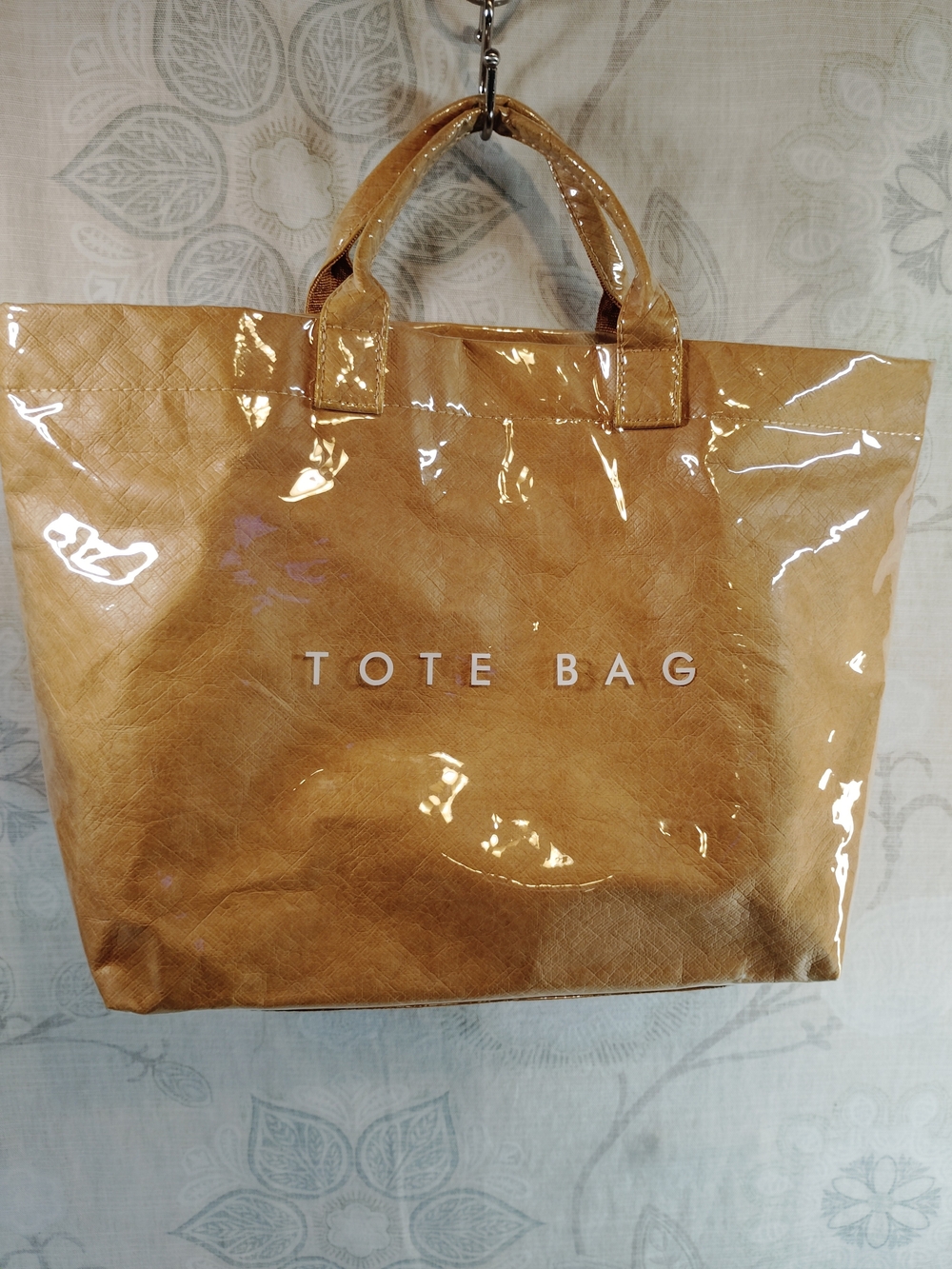 TOTE BAG Shiny Tan Tote Bag